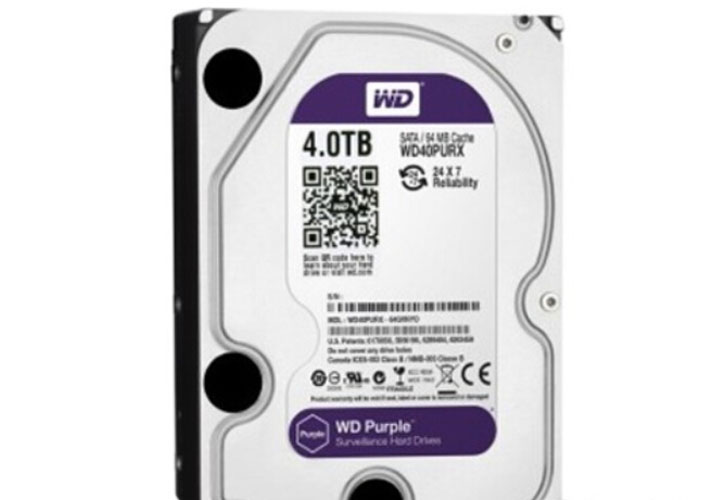 監控硬盤:西部數據4TB(WD40PURX)